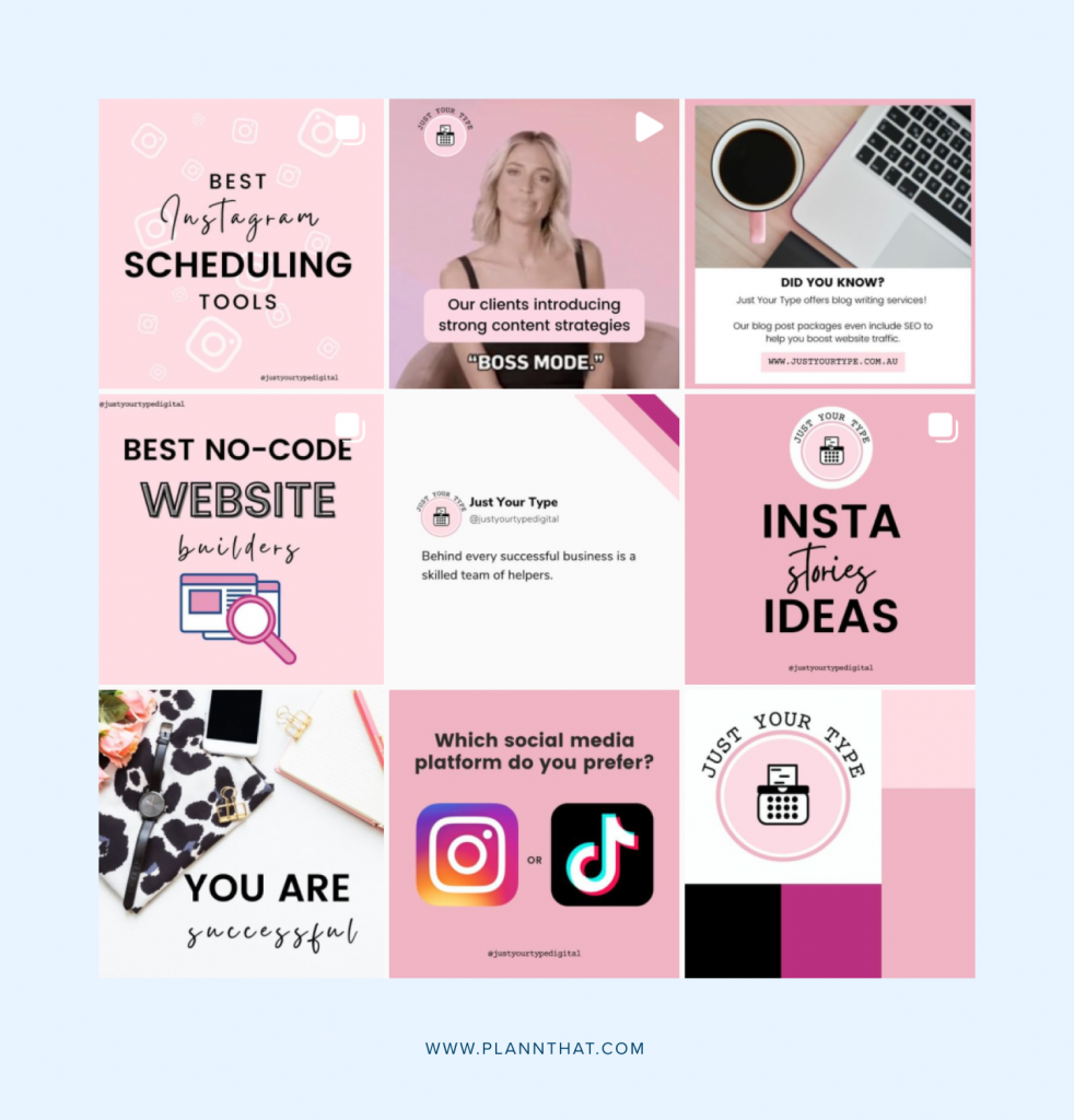 Improve your Instagram Grid Layout 3