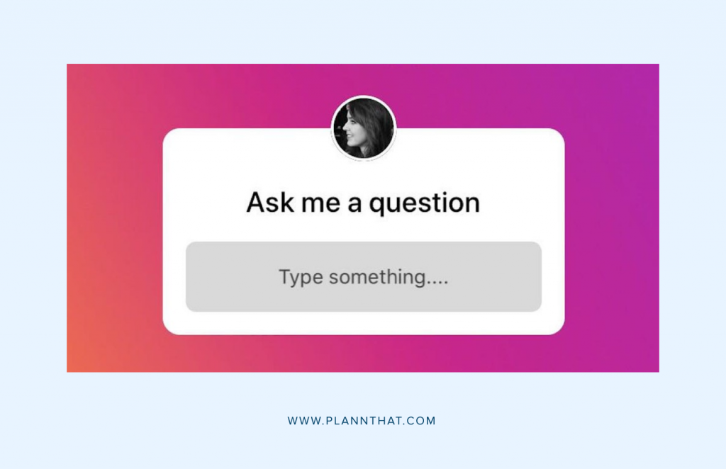 Instagram Stories Question Sticker