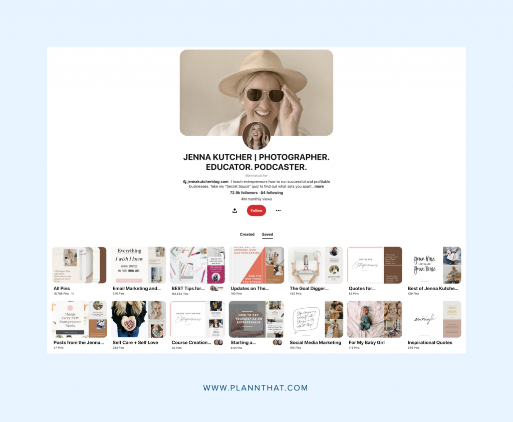 Make your Pinterest Board Searchable Jenna Kutcher