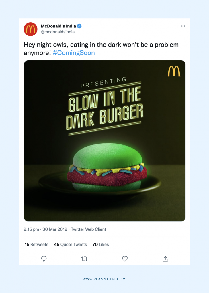 McDonalds Twitter April Fools Post 1