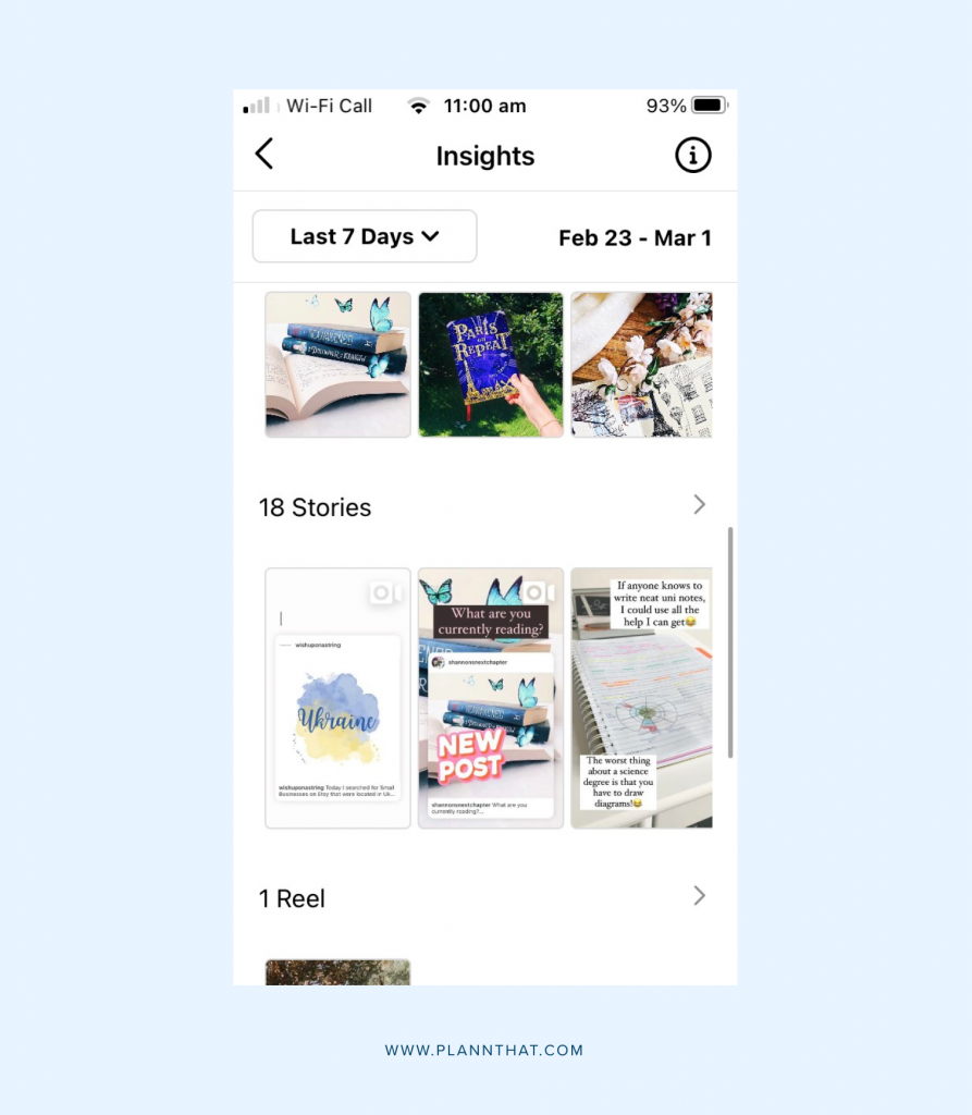 Where to find Instagram Stories Analytics 3