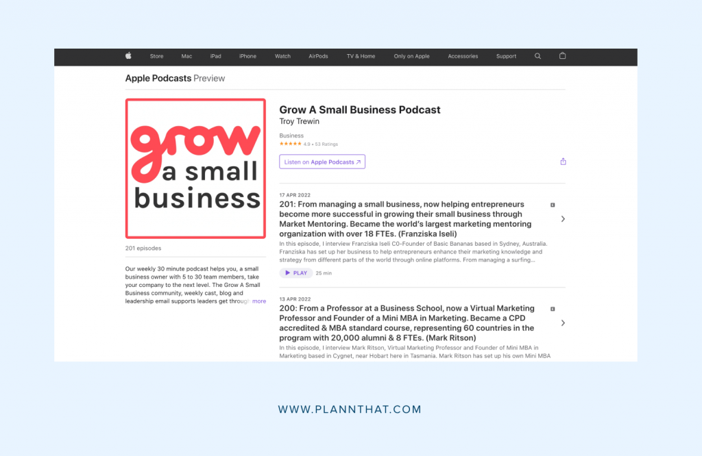 Grow a Small Business Podcast