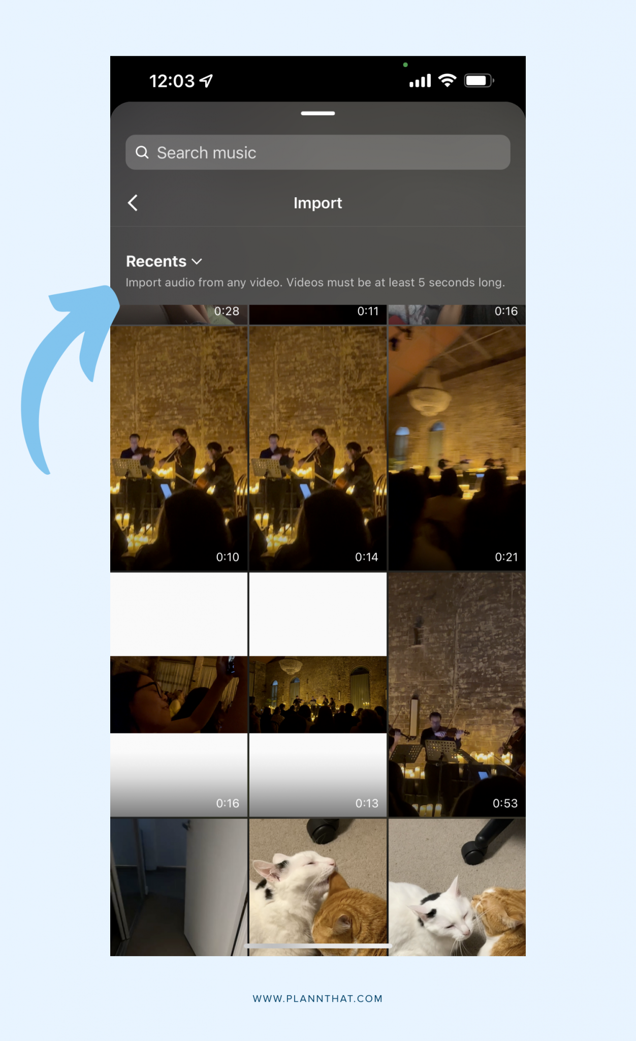 You Can Now Import Your Own Audio To Instagram Reels – Plann by Linktree