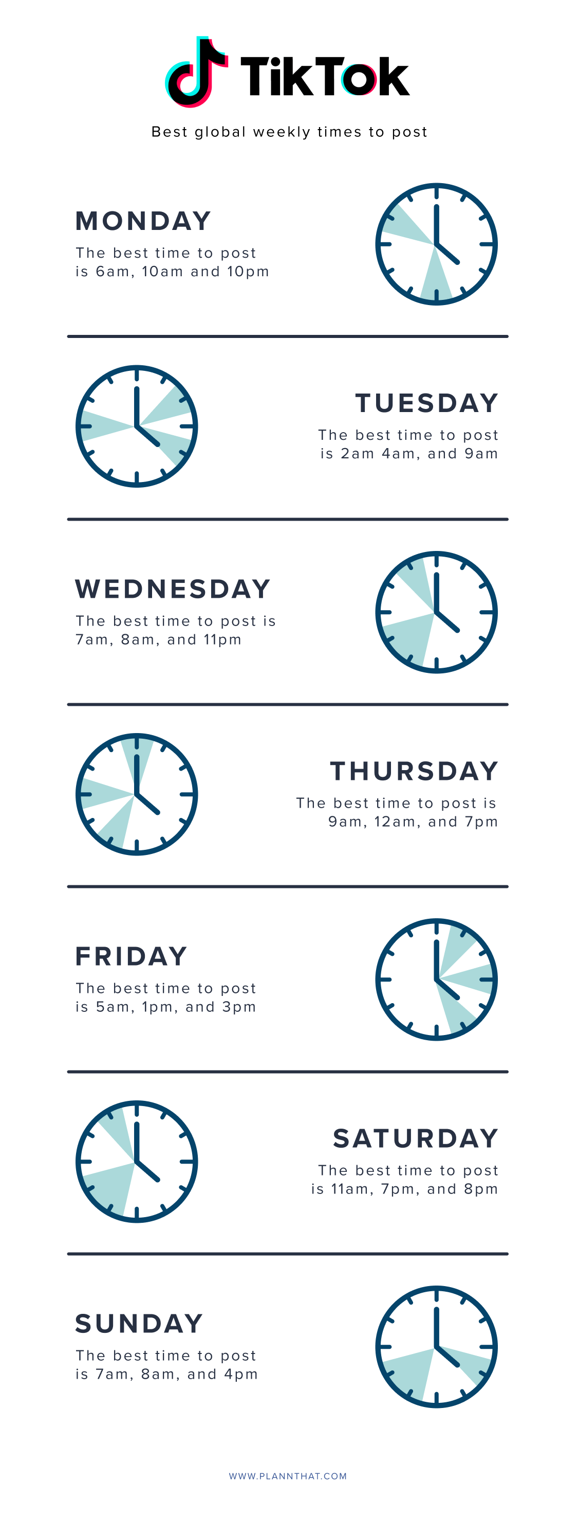 Global Time to Post Global Time to Post