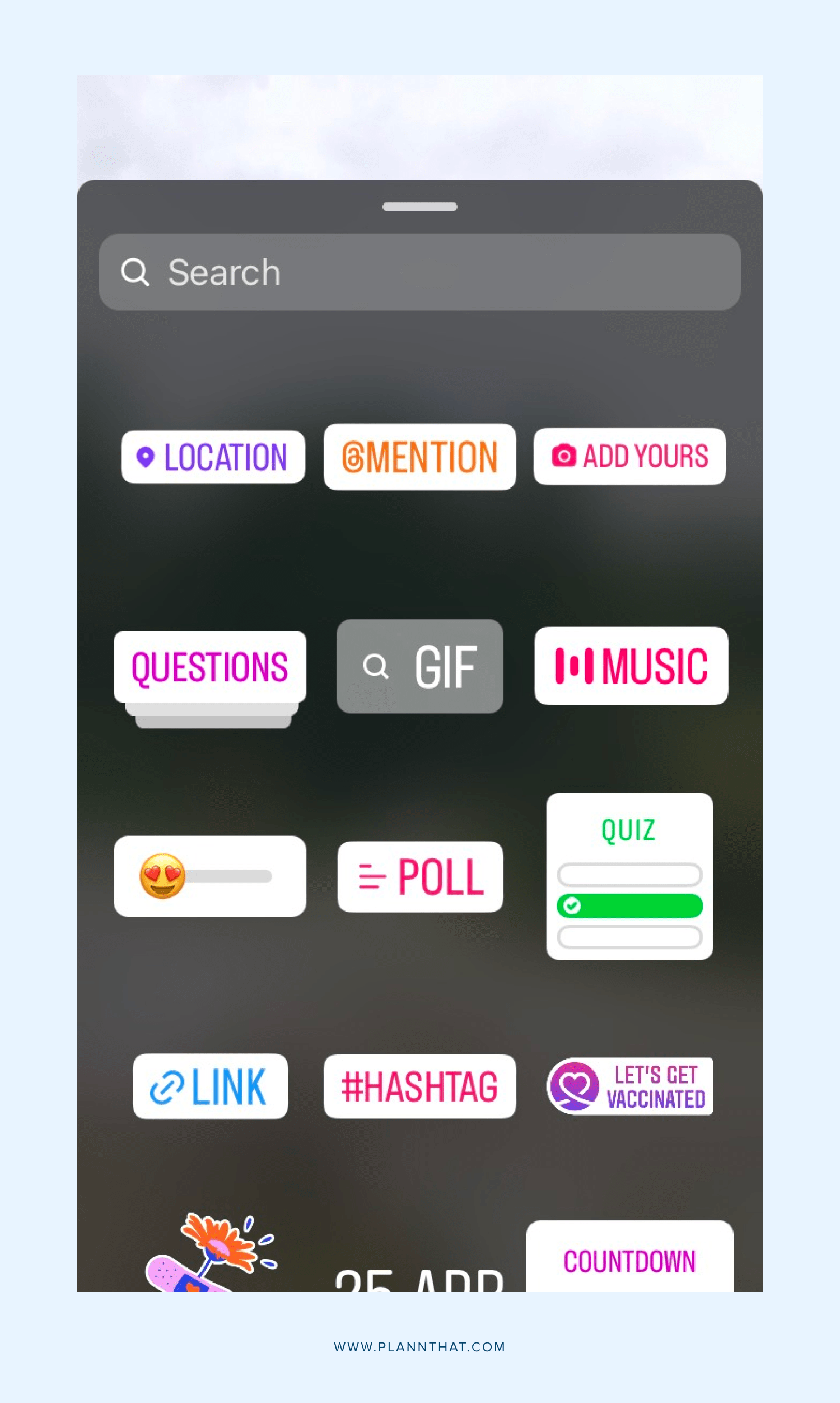 How to add Stickers to Instagram Stories