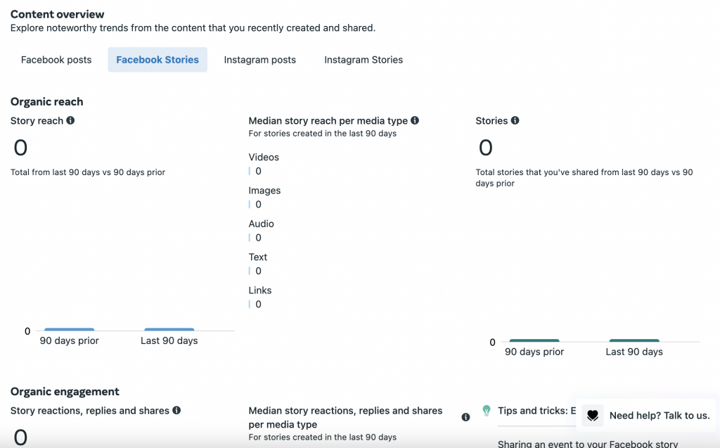 Checking your story stats 3