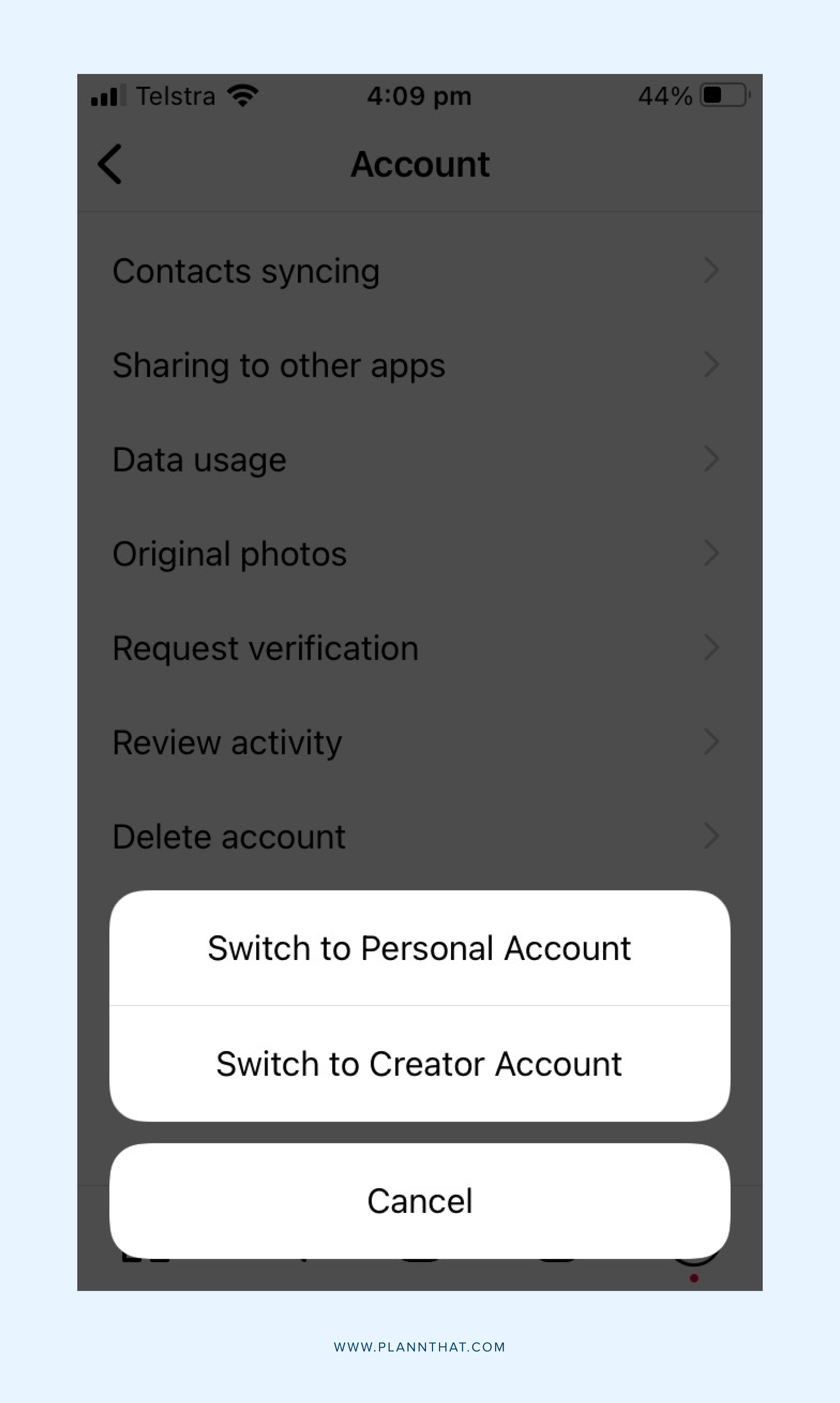 Instagram Shopping - Business Account