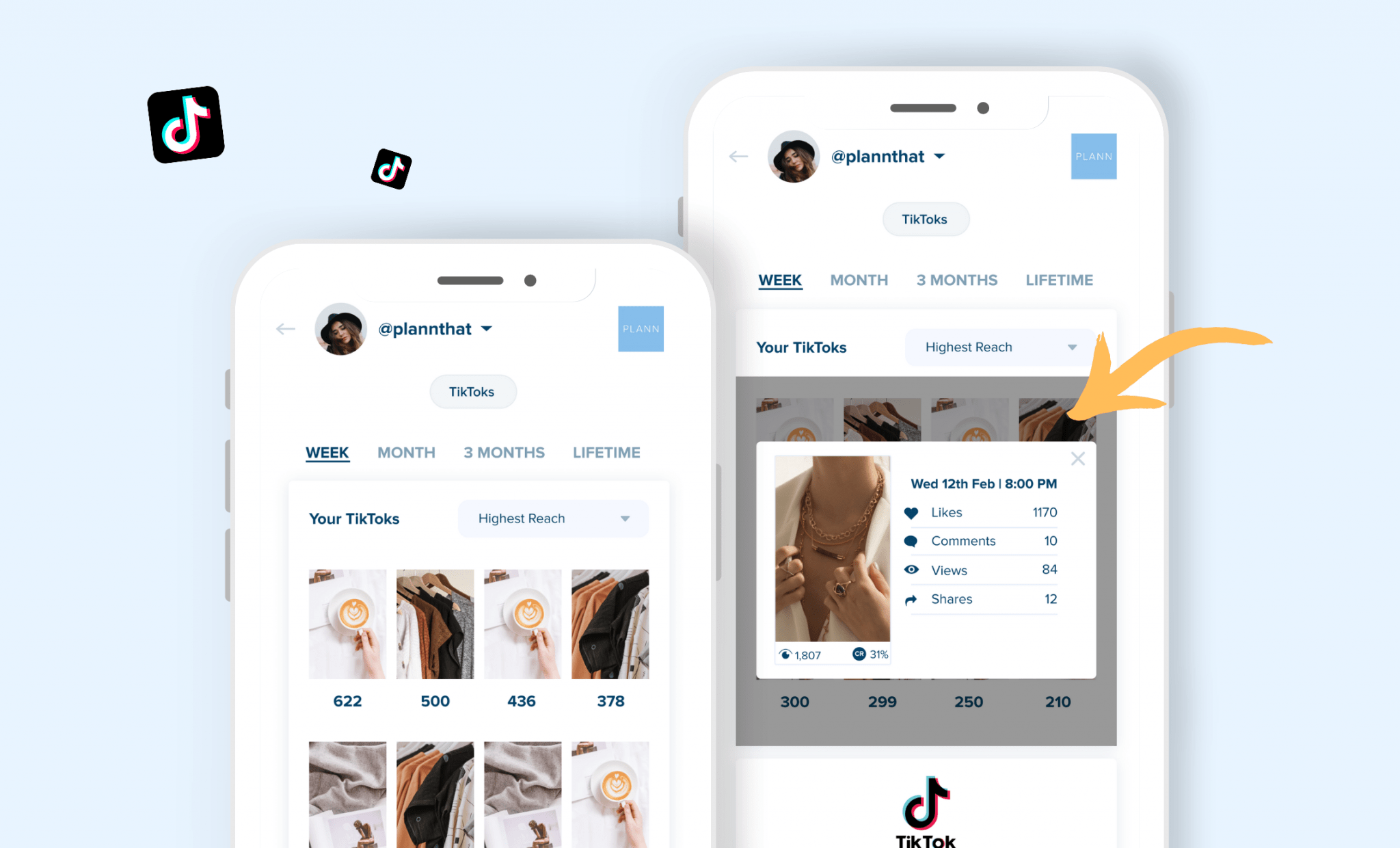 Plann TikTok Analytics Plann TikTok Analytics