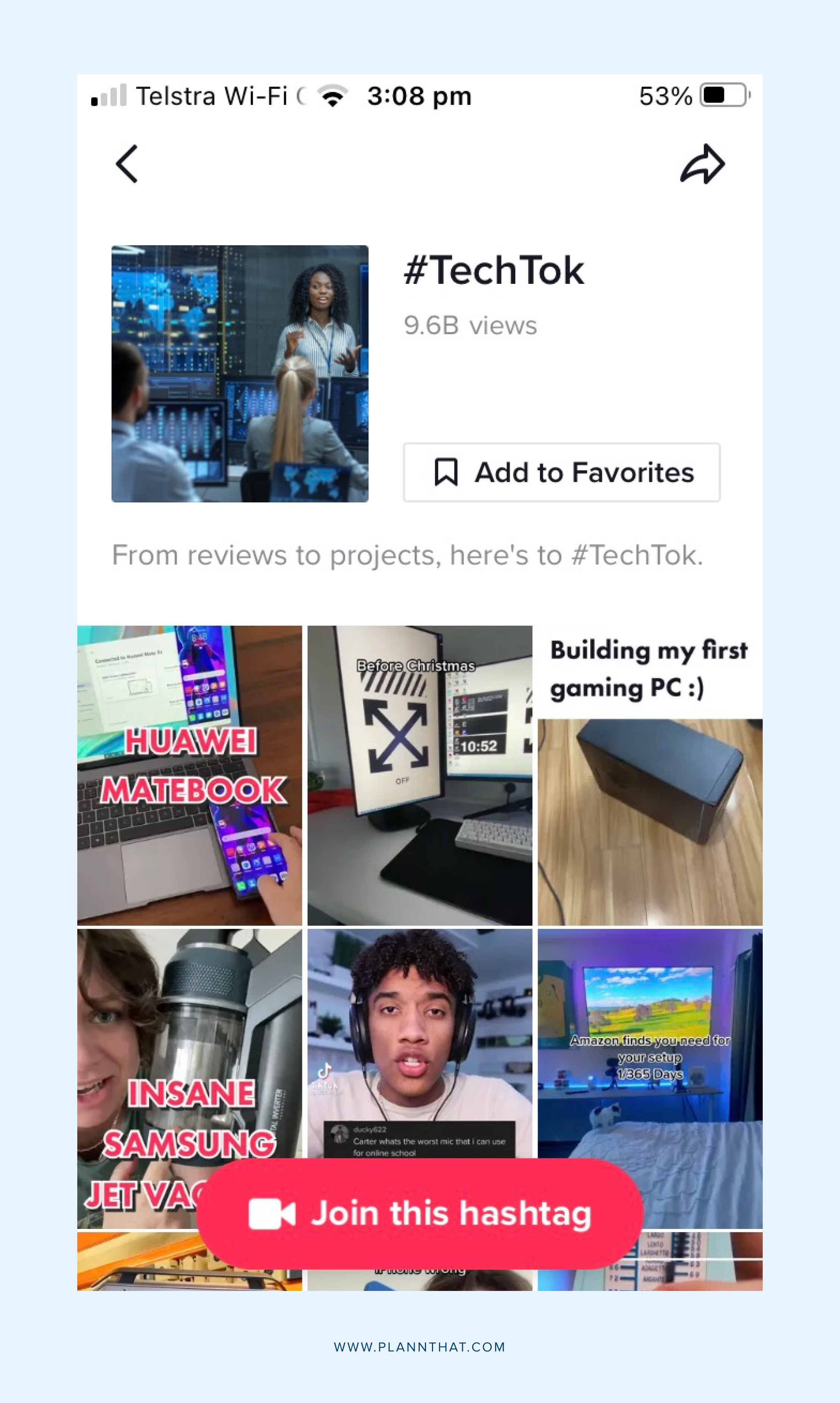 TikTok Say It With Hashtags
