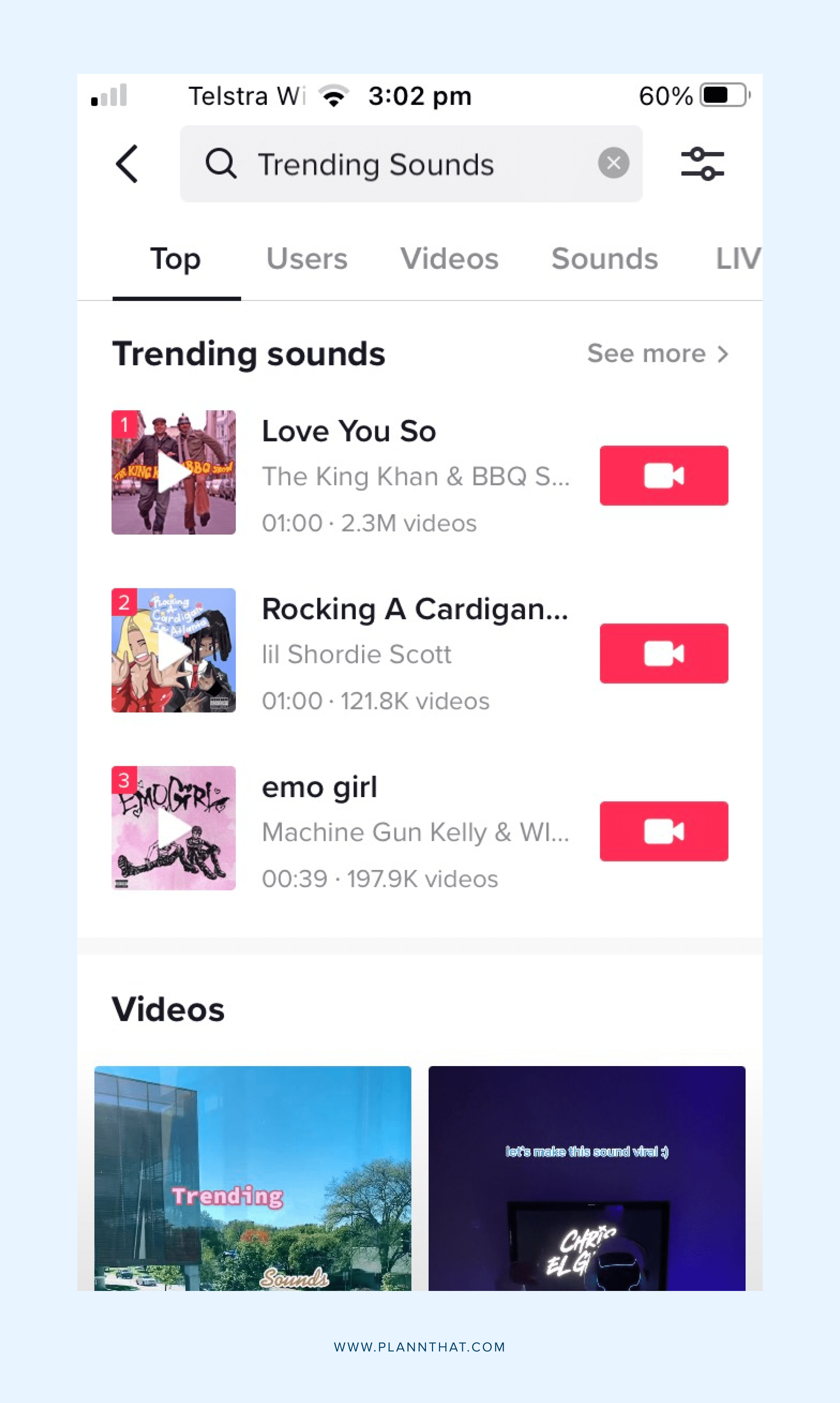 TikTok Track the Trends