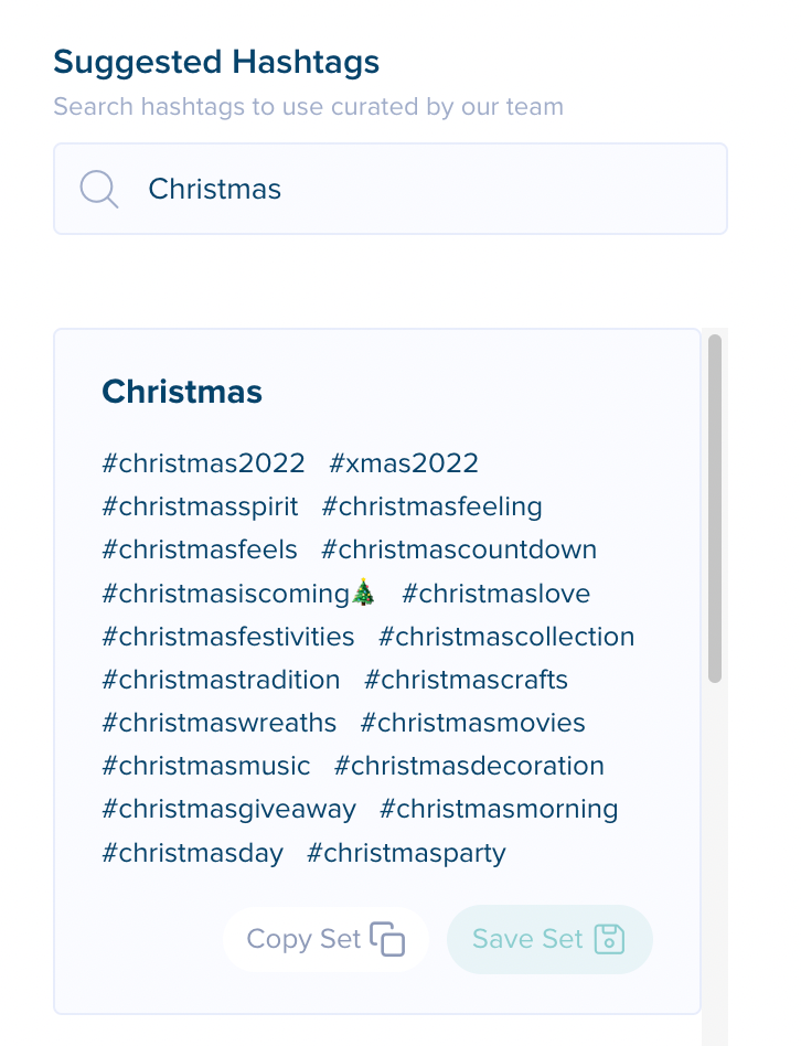 Do Your Festive Hashtag Research