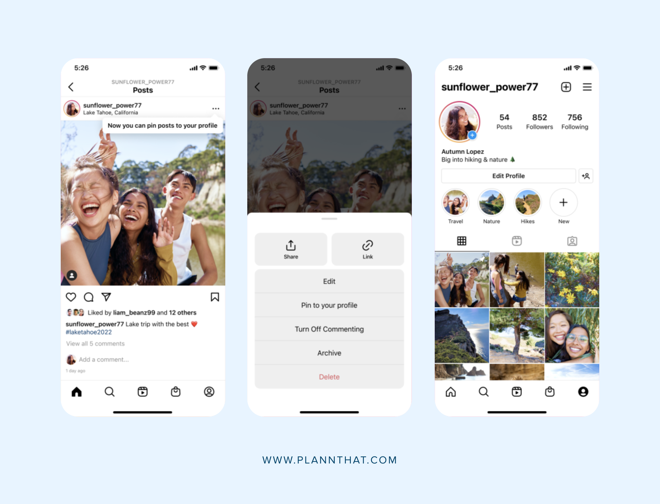 What is Pin to profile on Instagram and how to use it