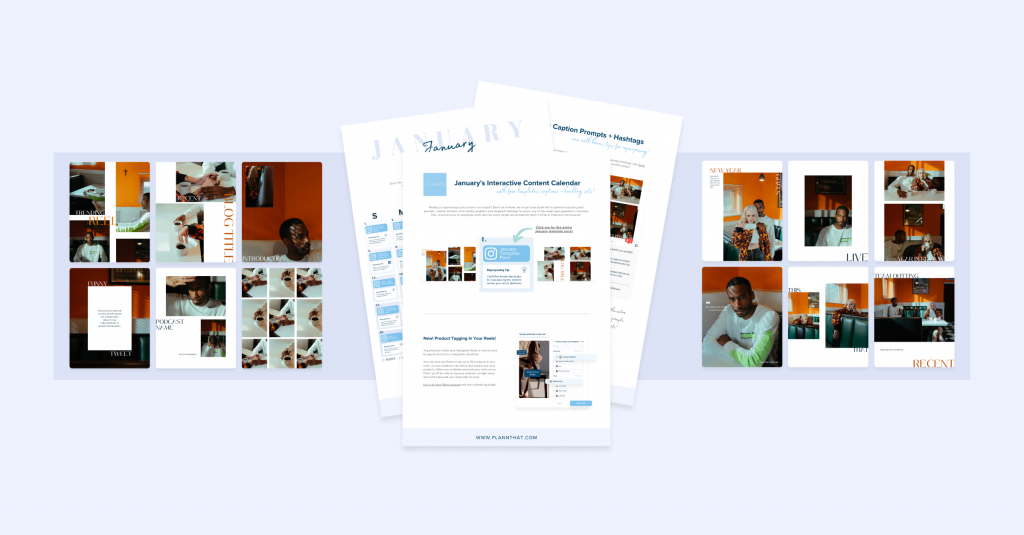 Kick-Start Your New Year With Our FREE January Content Calendar - Plann