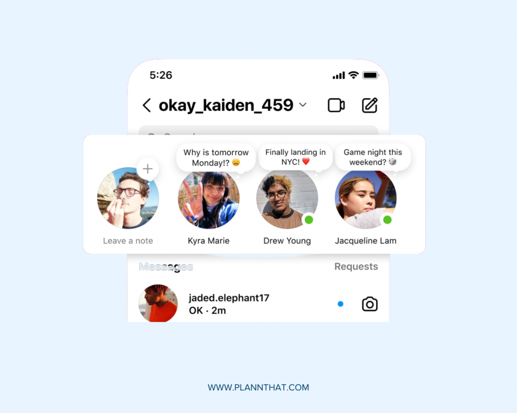 Instagram Notes Have Landed: Here’s What You Need To Know – Plann by ...