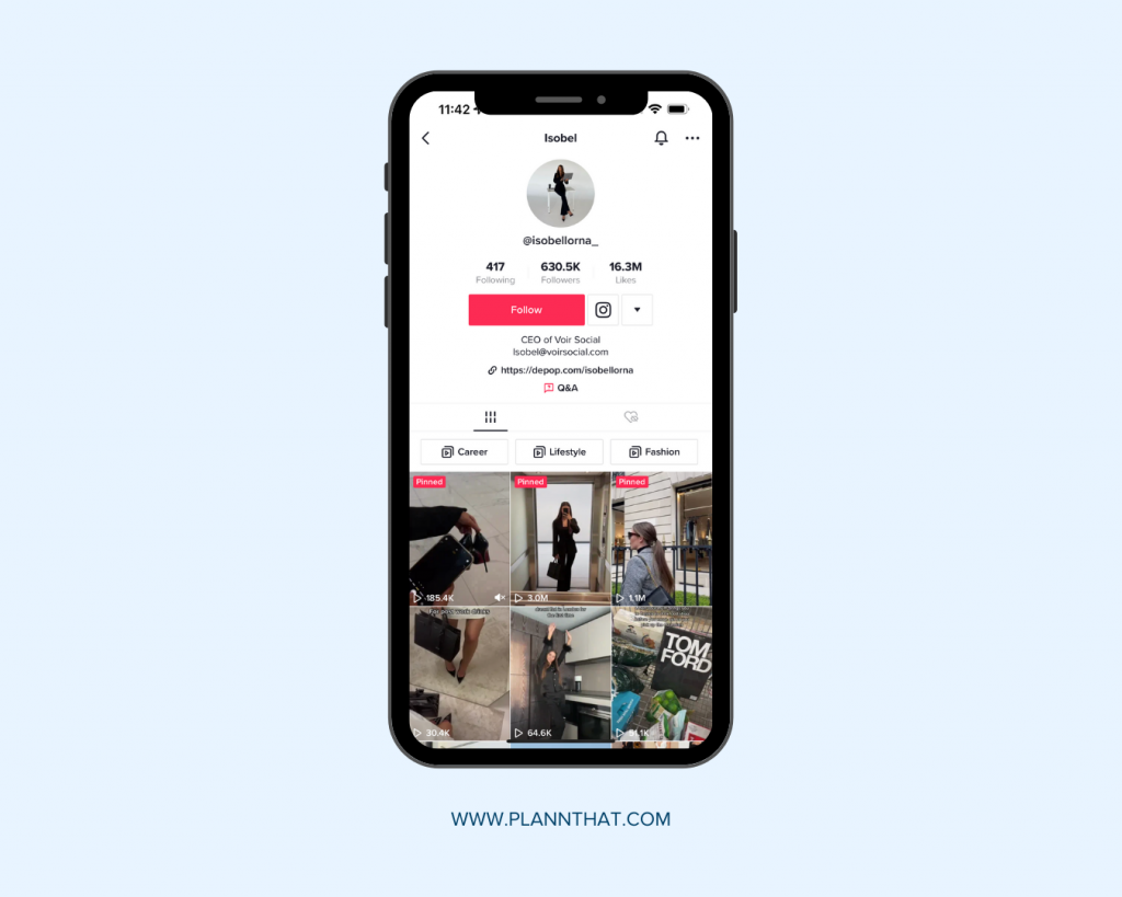 how many followers to put link in tiktok bio