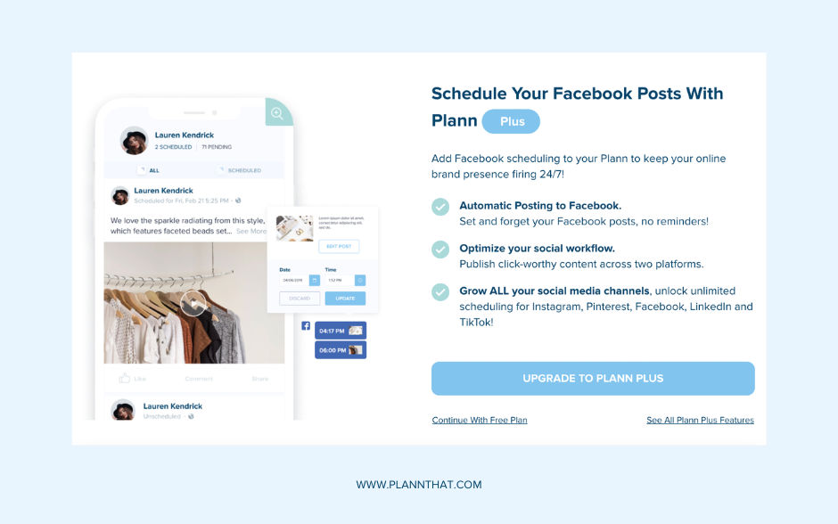 Improve Your Facebook Marketing Strategy with Plann