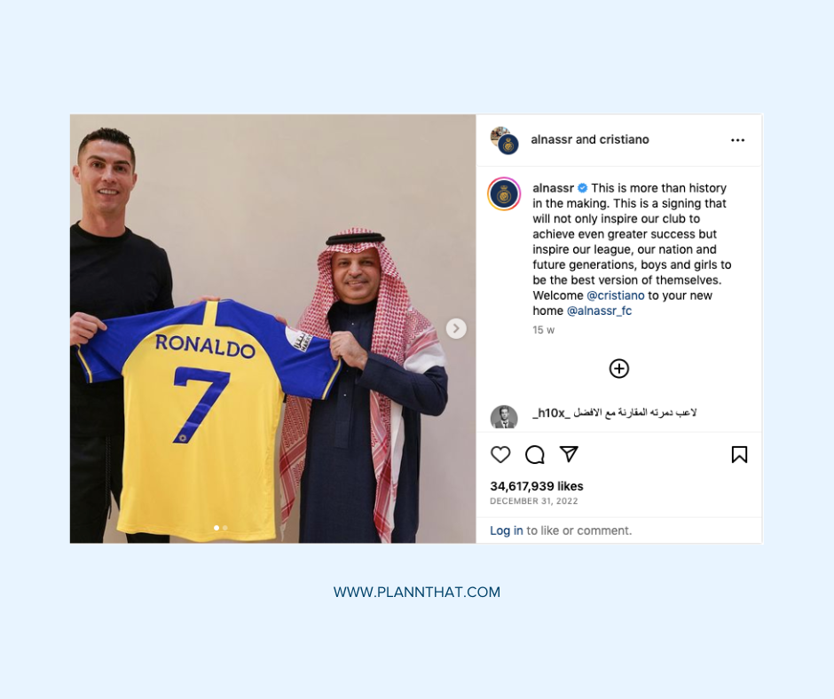 Ronaldo joins Al Nassr FC