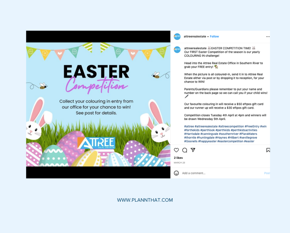 Run Easter-Themed Contests and Giveaways