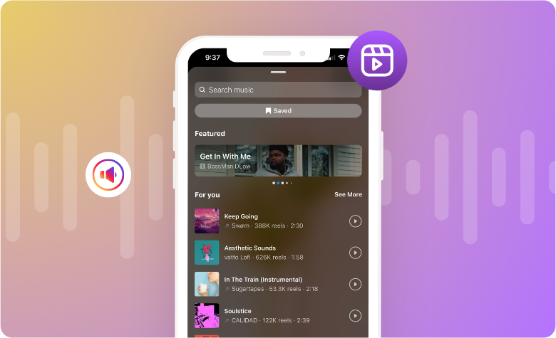 instagram reels audio finder