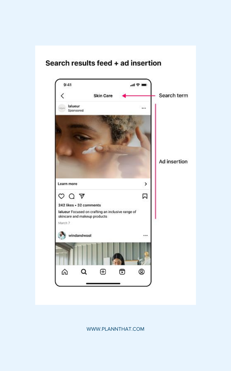 New Search Ad Placements on Instagram are here