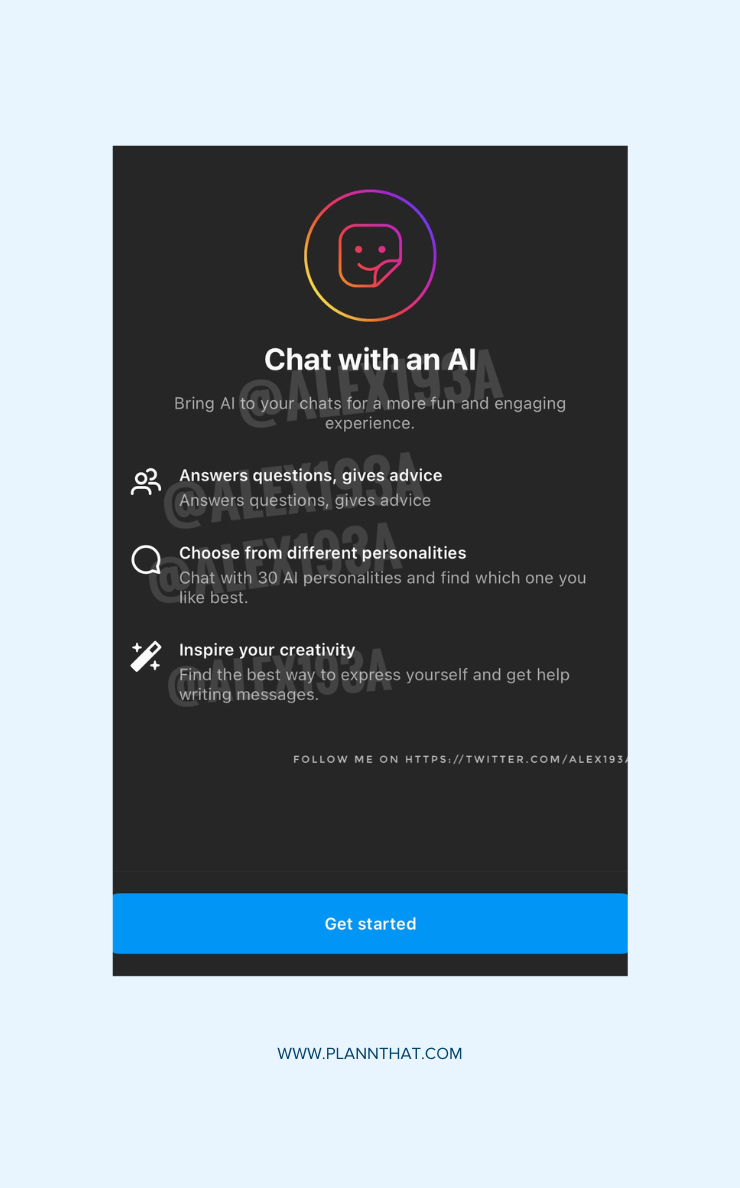 Instagram is testing a new AI Chatbot in DMs