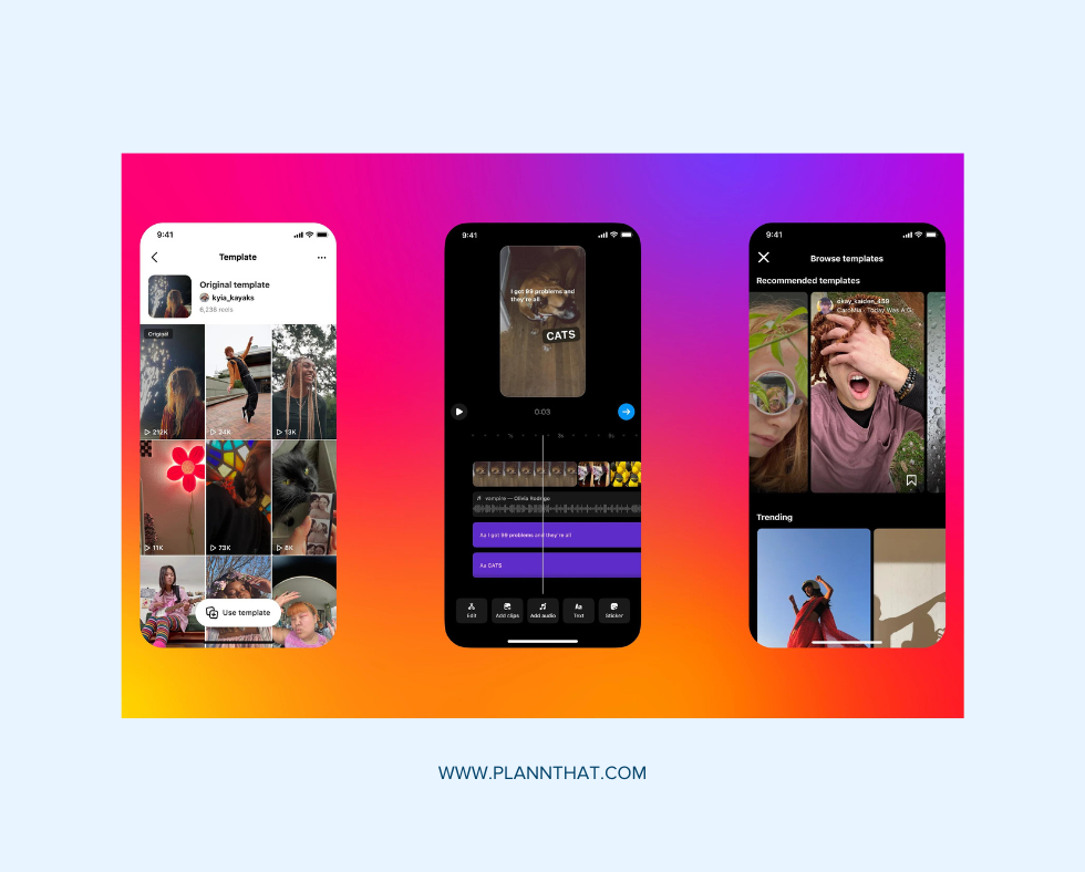 Create more Reels with ease with Instagram’s new and improved template options