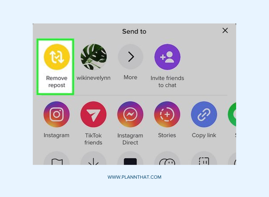 How to Undo a TikTok Repost