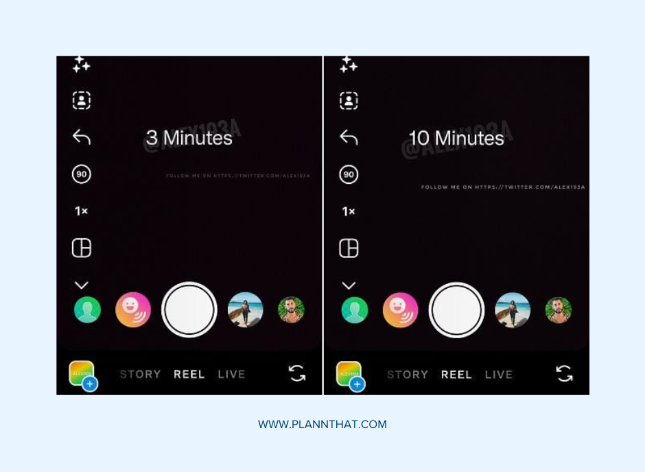 Instagram is trialling 3-minute and 10-minute Reels uploads