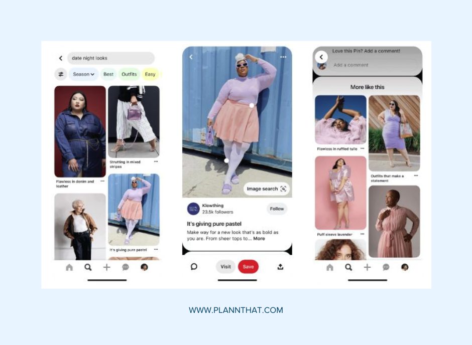 Pinterest unveils new AI-driven body type matching tools