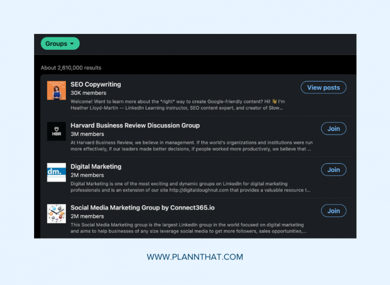 How To Use Linkedin Groups For Networking And Engagement Plann By Linktree How To Use Linkedin Groups For Networking And Engagement Plann By Linktree