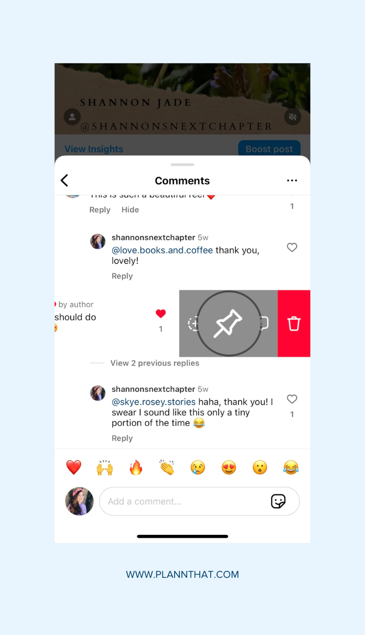How to Pin Comments on Instagram