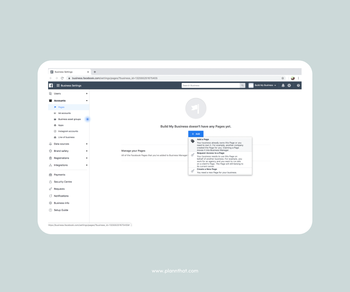 How to set up Facebook Business Manager