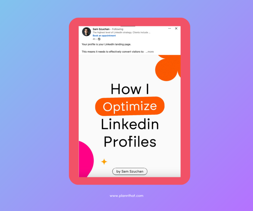 5 Ideas For Your Business LinkedIn Carousel Posts (With Examples ...